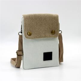 Acheter Petit sac à bandoulière en cuir véritable pour hommes, sac à  bandoulière avec porte-carte, sac de taille pour téléphone portable