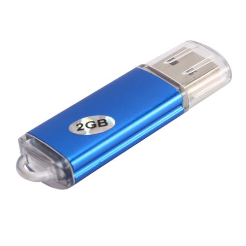 2 Go USB 2.0 Cle USB Flash U disque bleu