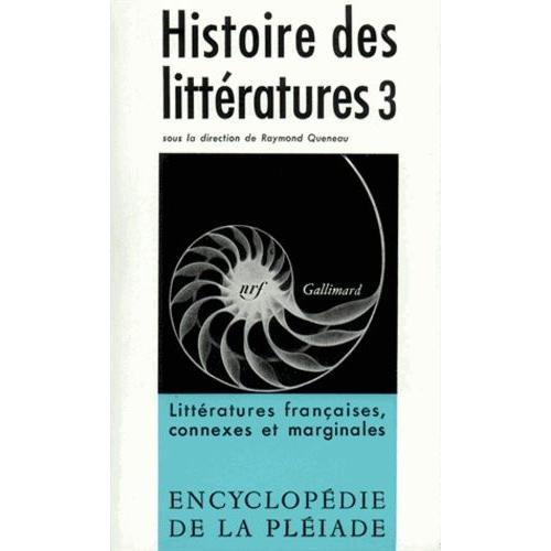 Histoire Des Littératures - Tome 3