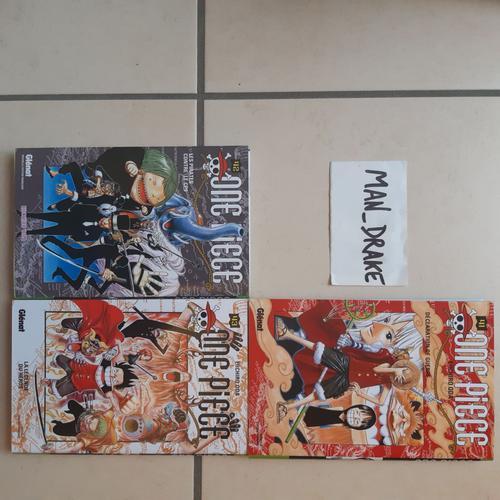 One Piece Tomes 41 42 43 Déclaration De Guerre La Légende Du Héros Les Pirates Contre Le Cp9 Lot 3 Mangas Eiichiro Oda Glénat