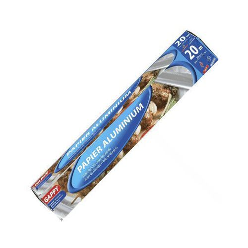 PAPIER ALUMINIUM ALIMENTAIRE MÉNAGER 20X0.29M