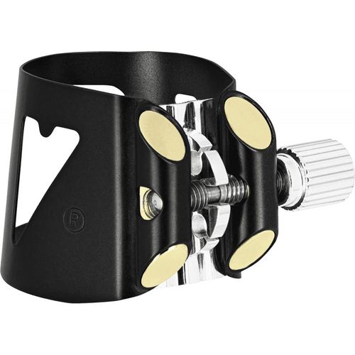 Vandoren Lc01bp - Ligature Optimum Noire Clarinette Sib + Couvre-Bec Plastique
