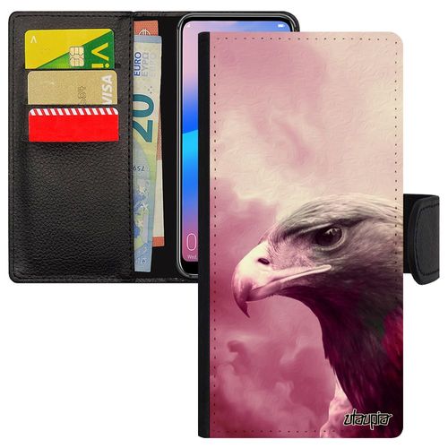 Coque Aigle Pour A52s Cuir À Clapet Oiseau Nuage Rose Antichoc Rapace Design Caoutchouc Royal Noir Rigide Animal Ciel Samsung Galaxy