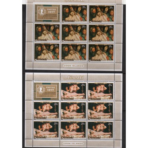 Aitutaki ( Australie À Timbres Pâques 1977