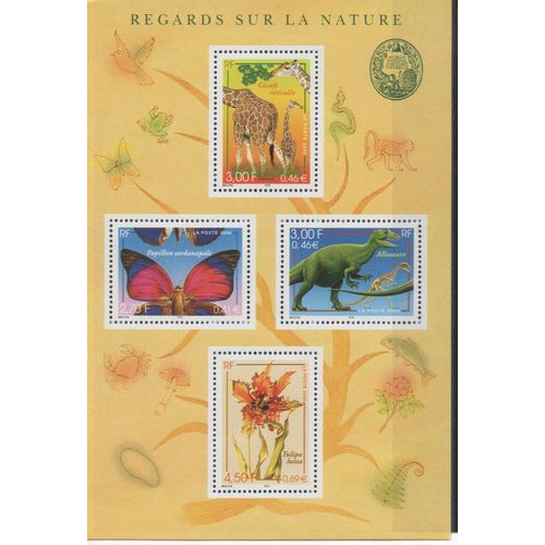 France Timbre Regards Sur La Nature 2000