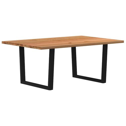 Vidaxl Table À Manger 180x120x74 Cm Bois De Chêne Massif Rectangulaire
