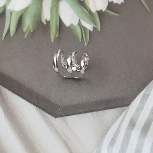 Réinitialisation De Manchette D'oreille Sans Piercing Pour Femme, Clip D'oreille En Métal, Clip De Personnalité Punk, Document Doré, Simple, Cadeau De Fête
