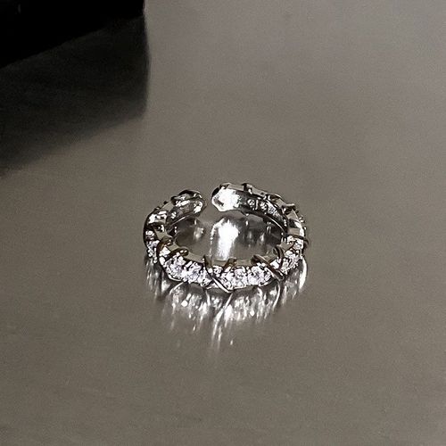 Bagues Romantiques Avec Ailes D'ange Et De Démon Pour Homme Et Femme, Anneau De Couple Avec Ouverture Réglable, Pierre De Lune, Bijoux De Ix, Mode Gothique