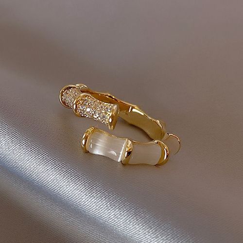 Bagues Romantiques Avec Ailes D'ange Et De Démon Pour Homme Et Femme, Anneau De Couple Avec Ouverture Réglable, Pierre De Lune, Bijoux De Ix, Mode Gothique