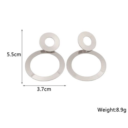 Boucles D'oreilles Pendantes En Métal Doré Pour Femmes, Boucles D'oreilles Coeur, Haut Creux, Cuir Chevelu, Personnalité Punk, Bijoux D'oreille