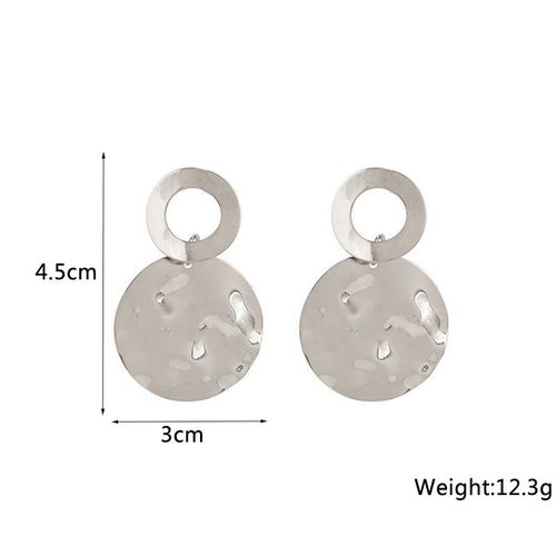 Boucles D'oreilles Pendantes En Métal Doré Pour Femmes, Boucles D'oreilles Coeur, Haut Creux, Cuir Chevelu, Personnalité Punk, Bijoux D'oreille