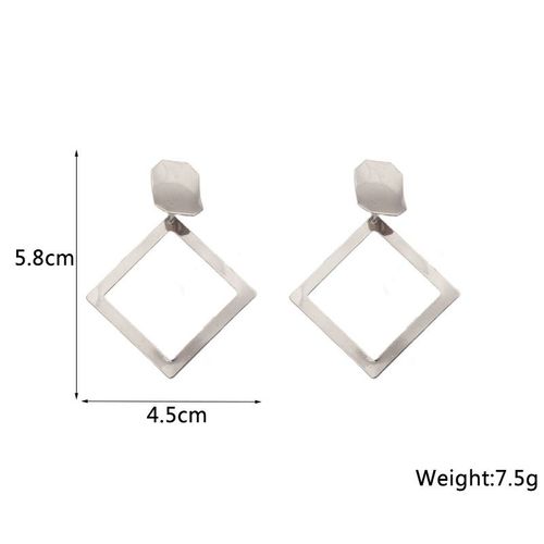 Boucles D'oreilles Pendantes En Métal Doré Pour Femmes, Boucles D'oreilles Coeur, Haut Creux, Cuir Chevelu, Personnalité Punk, Bijoux D'oreille