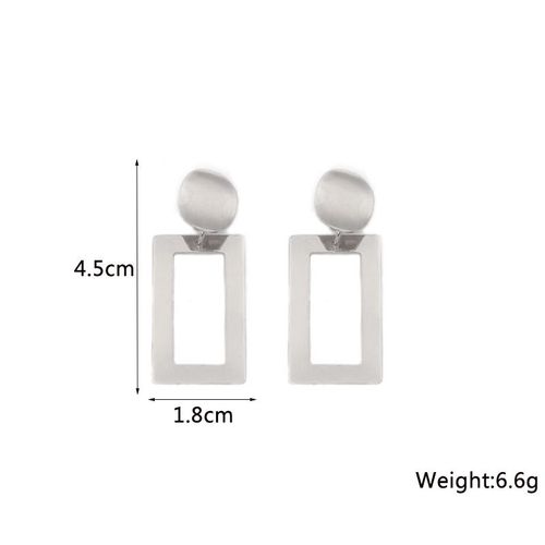 Boucles D'oreilles Pendantes En Métal Doré Pour Femmes, Boucles D'oreilles Coeur, Haut Creux, Cuir Chevelu, Personnalité Punk, Bijoux D'oreille