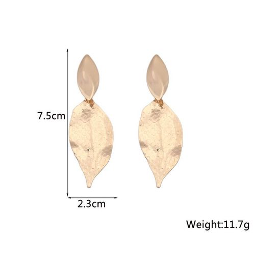 Boucles D'oreilles Pendantes En Métal Doré Pour Femmes, Boucles D'oreilles Coeur, Haut Creux, Cuir Chevelu, Personnalité Punk, Bijoux D'oreille