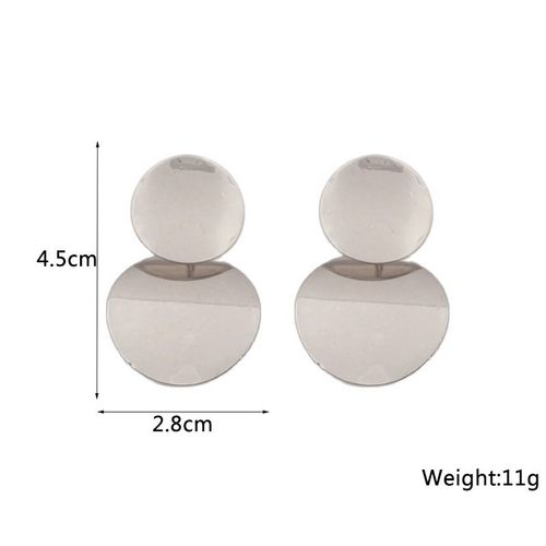 Boucles D'oreilles Pendantes En Métal Doré Pour Femmes, Boucles D'oreilles Coeur, Haut Creux, Cuir Chevelu, Personnalité Punk, Bijoux D'oreille