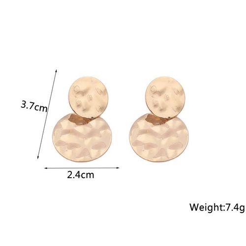 Boucles D'oreilles Pendantes En Métal Doré Pour Femmes, Boucles D'oreilles Coeur, Haut Creux, Cuir Chevelu, Personnalité Punk, Bijoux D'oreille