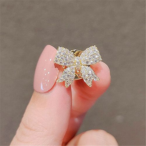 Broche De Vélo En Strass Pour Femmes, Jolie Broche De Noël En Or Pour Vêtements, Bijoux Vintage, Accessoires D'hiver