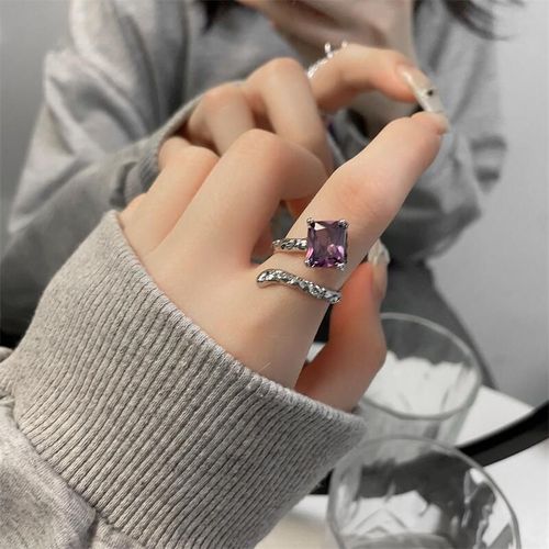 Bague En Pierre Naturelle De Guérison Pour Homme Et Femme, Clip Perlé, Fait À La Main, Bohème, Méditation Des 7 Chakras, Bijoux Spirituels, Cadeaux