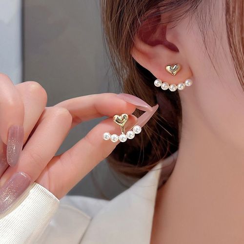 Boucles D'oreilles Françaises En Forme De Tulipe Rose Clair Pour Femmes, Bijoux De Luxe, En Perle, En Zircon Coréen, Exquis, Pour Fête Des Mères