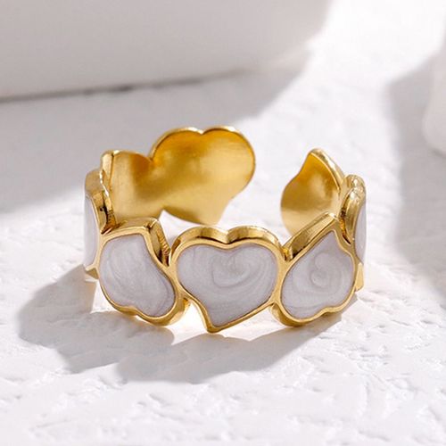 Bagues Réglables En Forme De C¿Ur Pour Femmes Et Filles, Bijoux En Argent, Design Élégant, Vintage, Noir, Amour, Cadeaux D'anniversaire, Mode