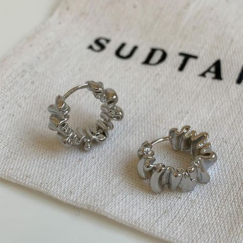 Déclaration Plaqué Or Huggies Hoops Pour Femme, Boucle D'oreille, Piercing, Accessoire, Bijoux, Cadeau, Audacieux, Étoile, Degré, Déclaration