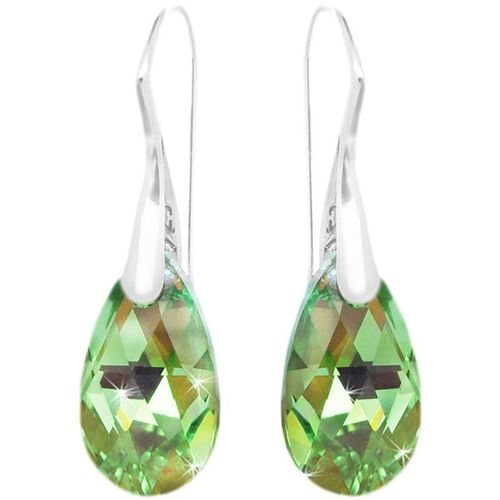 Boucles D'oreilles En Forme De Goutte D'eau Pour Femmes, Bijoux En Cristal Argenté, Aurore Borealis Bleue, Crochet Goutte D'eau, Cadeau De Fête, Nouvelle Mode