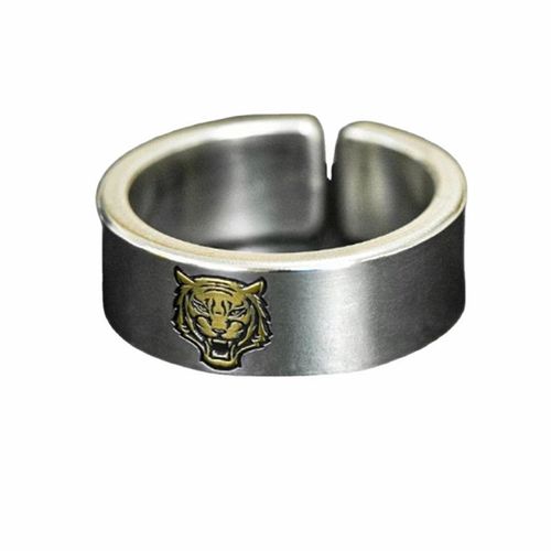 Bague Punk En Acier Avec Ouverture Réglable Pour Homme, Bijoux De Mariage, ¿Il De Dieu, Plume, Aigle, Tigre, Croix, Taille Réglable, Mode Vintage, Cadeau