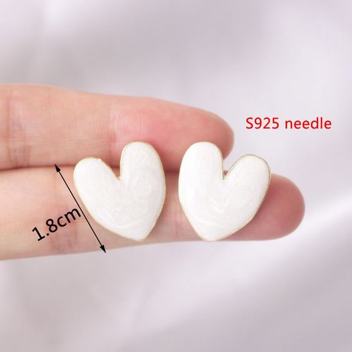 Boucles D'oreilles Géométriques Creuses Pour Femmes Et Filles, Boucles D'oreilles Pendantes En Acrylique Blanc Cristal, Bijoux D'oreille Beiges, Mode Coréenne, Nouveau