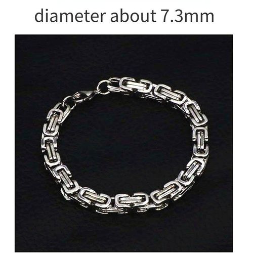 Bracelets En Chaîne En Forme De O Pour Hommes Et Femmes, Bijoux De Poignet Unisexe, Gourmette En Acier Inoxydable, Lien Cubain, Cadeaux