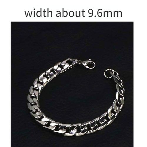 Bracelets En Chaîne En Forme De O Pour Hommes Et Femmes, Bijoux De Poignet Unisexe, Gourmette En Acier Inoxydable, Lien Cubain, Cadeaux