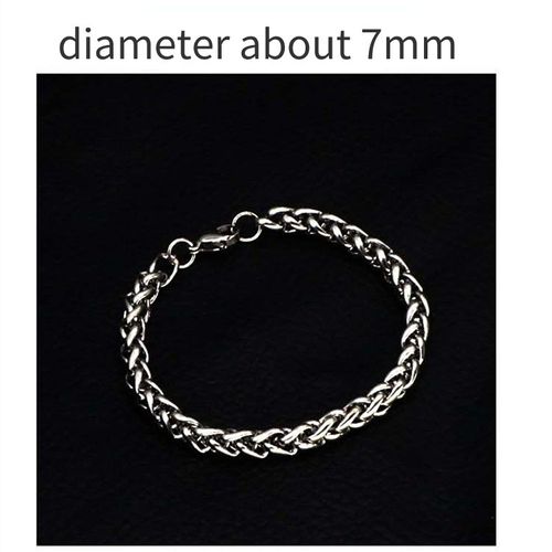 Bracelets En Chaîne En Forme De O Pour Hommes Et Femmes, Bijoux De Poignet Unisexe, Gourmette En Acier Inoxydable, Lien Cubain, Cadeaux