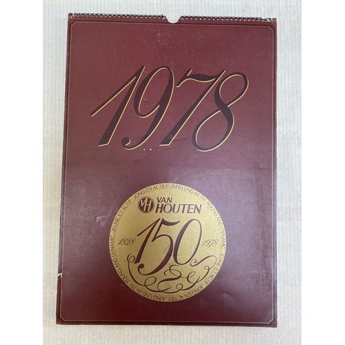 Calendrier Van Houten 1928-1978