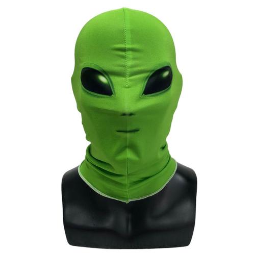 Masque Extraterrestre Vert Ufo, Masques Intégraux, Casque De Carnaval, Accessoires De Costume De Fête D'halloween, Cosplay, Tim, Alien