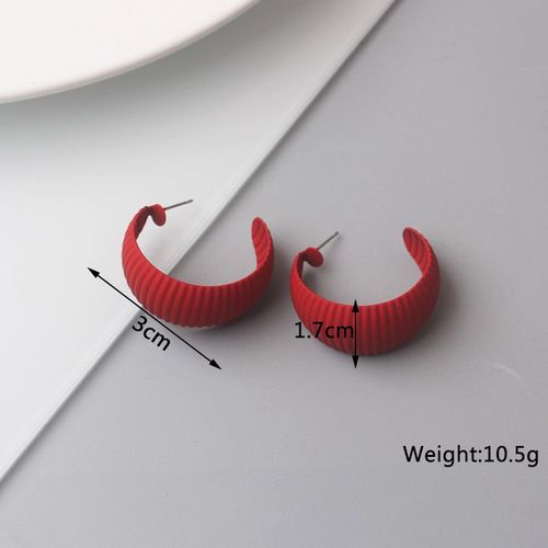 Boucles D'oreilles Pendantes Fleur Rouge Pour Femme, Boucles D'oreilles Papillon En Métal, Bijoux D'oreille Exagérés, Tendance, Nouveau