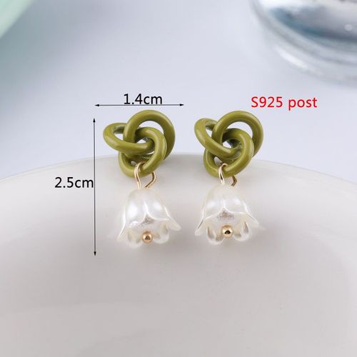 Boucles D'oreilles Géométriques En Cristal Brillant Pour Femmes, Boucles D'oreilles Pendantes, Perle De Tempérament, Cadeau De Fête Chic, Coréen, Nouveau, Mn