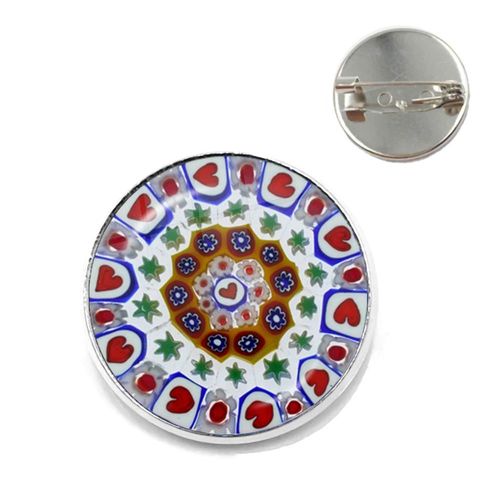 Broches Arbre De Vie En Verre, 20mm/25mm, Bijoux Pour Hommes Et Femmes, Vente En Gros