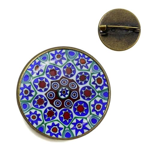 Broches Arbre De Vie En Verre, 20mm/25mm, Bijoux Pour Hommes Et Femmes, Vente En Gros