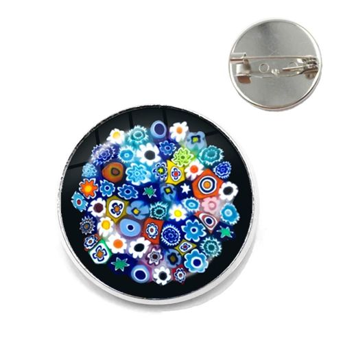 Broches Arbre De Vie En Verre, 20mm/25mm, Bijoux Pour Hommes Et Femmes, Vente En Gros