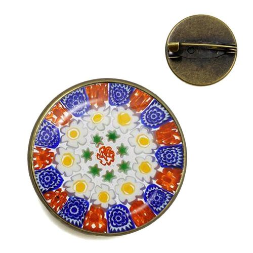 Broches Arbre De Vie En Verre, 20mm/25mm, Bijoux Pour Hommes Et Femmes, Vente En Gros