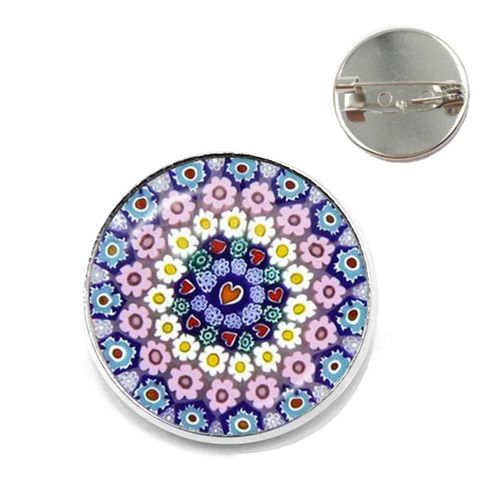 Broches Arbre De Vie En Verre, 20mm/25mm, Bijoux Pour Hommes Et Femmes, Vente En Gros