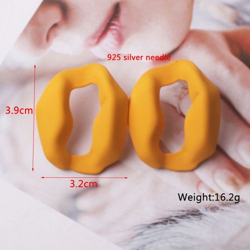 Boucles D'oreilles Pendantes En Métal Jaune Pour Femmes, Bijoux D'oreille Géométriques, Perle, Goutte, Mode Coréenne, Nouveau