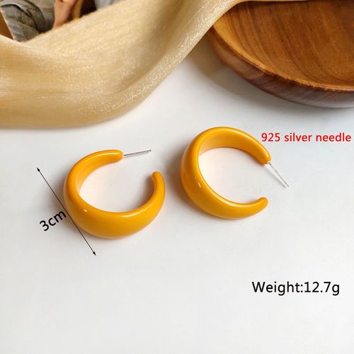 Boucles D'oreilles Pendantes En Métal Jaune Pour Femmes, Bijoux D'oreille Géométriques, Perle, Goutte, Mode Coréenne, Nouveau