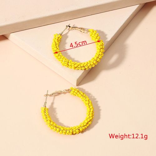 Boucles D'oreilles Pendantes En Métal Jaune Pour Femmes, Bijoux D'oreille Géométriques, Perle, Goutte, Mode Coréenne, Nouveau