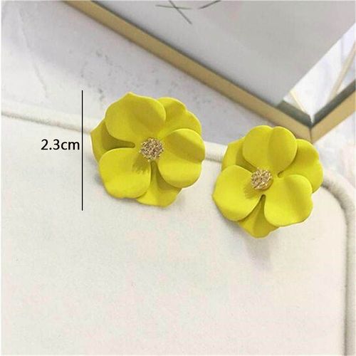 Boucles D'oreilles Pendantes En Métal Jaune Pour Femmes, Bijoux D'oreille Géométriques, Perle, Goutte, Mode Coréenne, Nouveau