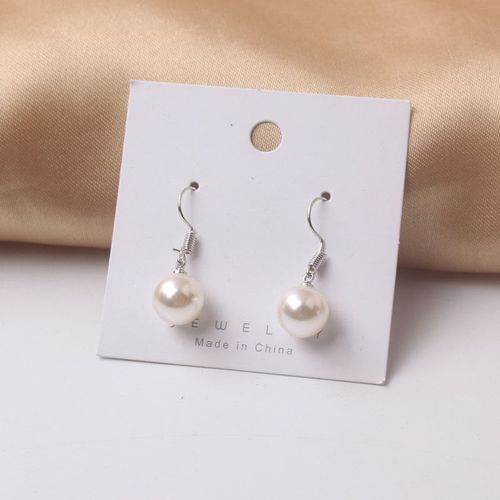 Boucles D'oreilles Pendantes Longues Avec Pompon En Cristal Pour Femmes, Bijoux D'oreille Blancs, Cadeau D'anniversaire, Mode Coréenne