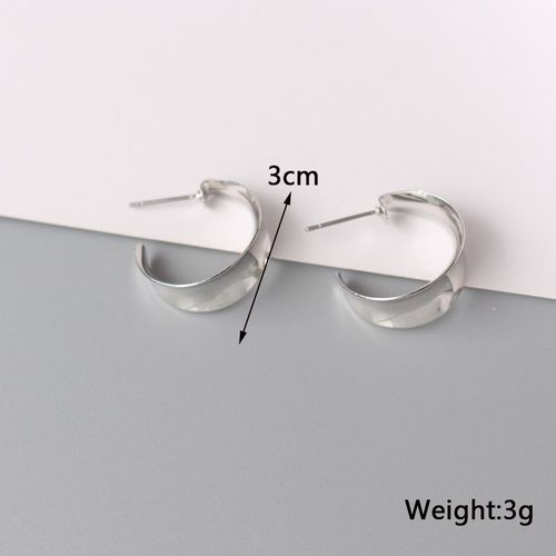 Boucles D'oreilles Pendantes En Forme De C Pour Femmes, Émail Rouge Vin, Déclaration Géométrique, Boucles D'oreilles Pendantes En Perles Pour Filles, Nouvelle Mode, 2023