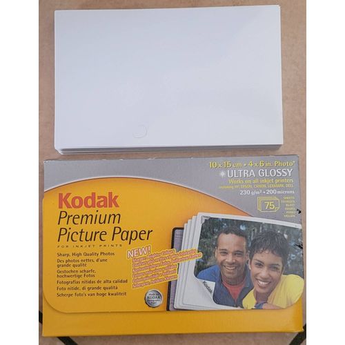 Papier photo Kodak Premium  | Ultra Glossy | 10x15cm