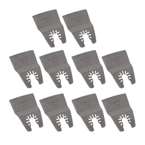 10x Grattoir rigide oscillant 2.8x2.05inch Métal pour l¿enlèvement de peinture