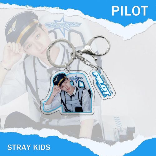 Stray Kids New Album (5-Star) Porte-Clés Li Longfu Périphérique Acrylique Pendentif Lot De 2