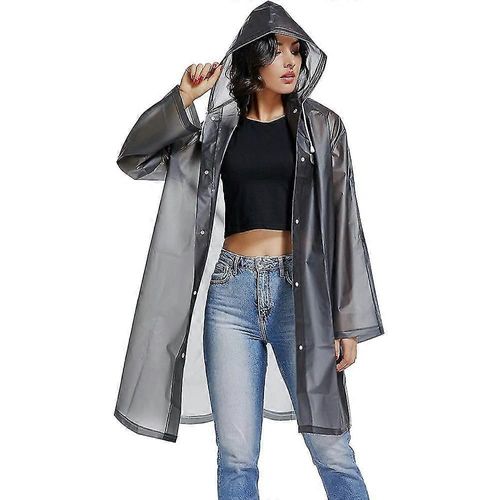 Uniquebella Imperméable Eva Voyage Transparent Pluie Poncho Accessoires De Pluie Pour Hommes Et Femmes Vêtements De Pluie Cape Veste De Pluie Imperméable Pour Randonnée Cycline